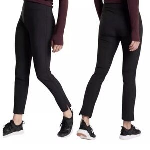 Athleta Pants Women’s 6 Wander Slim Ankle Pants Black Hiking Travel Stretch Zip